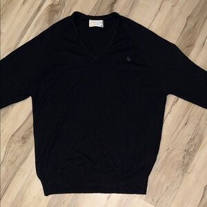 Dior Men's V-Neck Black Sweater